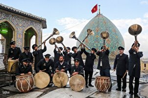 Celebración de la llegada del Año Nuevo persa en el mausoleo de Shah Cheragh