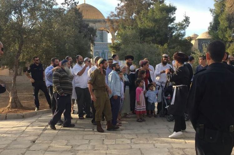 Gerusalemme, 200 coloni israeliani irrompono a al-Aqsa