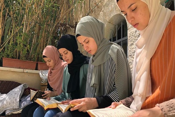 فلسطین؛چار بہنوں کا حفظ کل قرآن