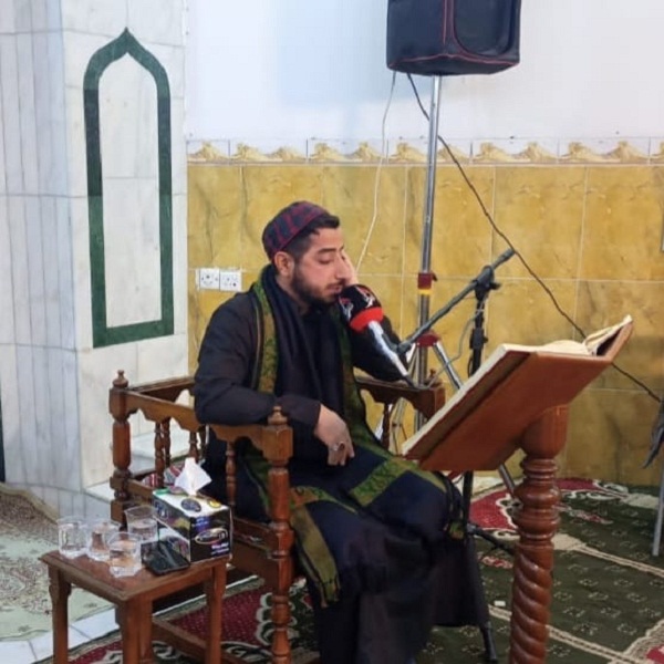 بالصور...محفل قرآني في حسينية الإمام الحجة(ع) في بغداد
