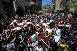 آلة القتل الصهيونية تسحق أجساد الأطفال في غزة