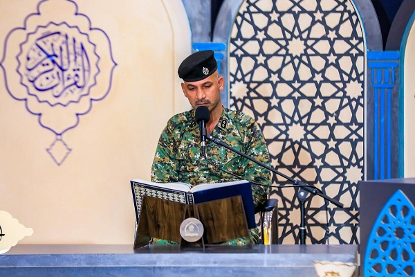العراق: القوّاتُ الأمنيّة تشترك في الختمة القرآنيّة الرمضانيّة المرتّلة + صور