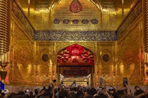 تقرير مصور.. موجٌ بشري عارم في ليلة الأربعين الحسيني بكربلاء المقدسة