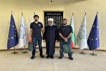 المفتي العام في بلغاريا يستقبل البطل الأولمبي 