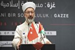 Präsident der Diyanet: Gaza und Jerusalem sind Themen für Muslime und die Welt im Allgemeinen