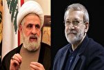 Scheich Naim Qassem schätzt Unterstützung des Iran beim Treffen mit Larijani