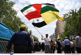 راهپیمایی روز قدس در تهران ـ 1