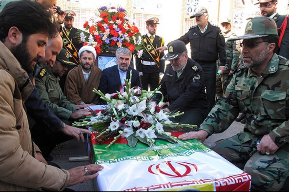 برگزاری مراسم سالگرد شهید نیروی انتظامی در کهگیلویه و بویراحمد