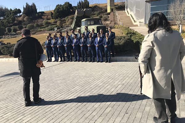 گروه محمد رسول الله(ص) در باغ‌موزه دفاع مقدس + تصاویر