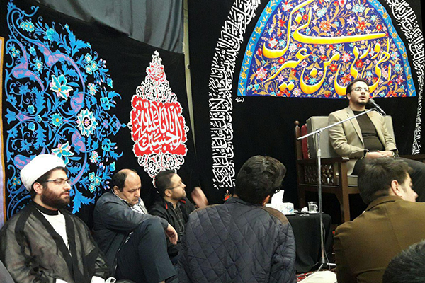 تلاوت «حامد شاکرنژاد» در حسینیه بنی الزهراء(س)