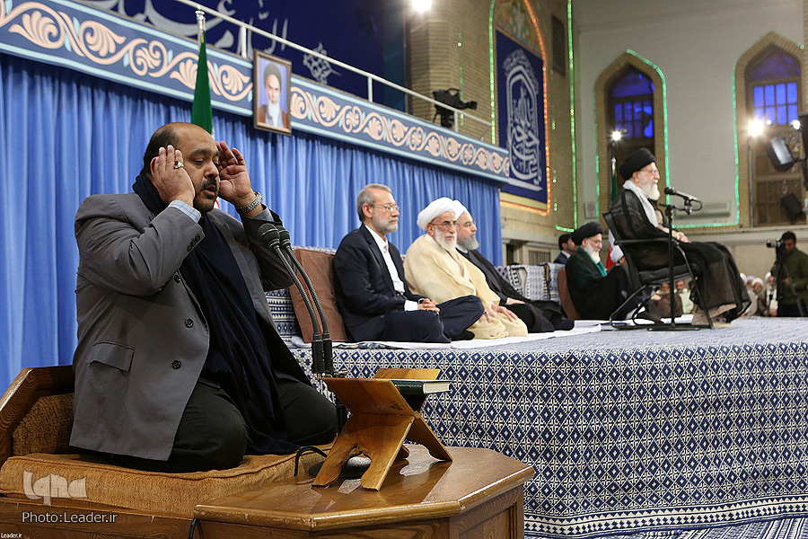 تلاوت «کریم منصوری» در روز عید فطر