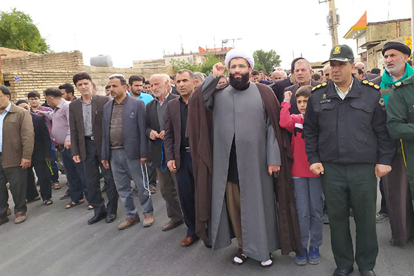 اهالی گتوند ترور فرماندهان مقاومت را محکوم کردند