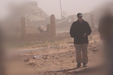 فیلم/ مکالمات «سردار سلیمانی» پشت بی‌سیم در منطقه نظامی