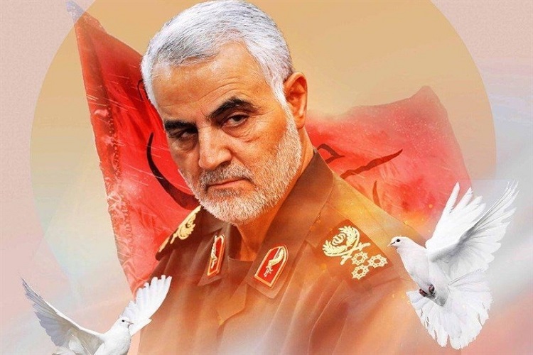 برپایی نمایشگاه گرافیک شهادت سردار سلیمانی در یاسوج برپایی نمایشگاه گرافیک شهادت سردار سلیمانی در یاسوج