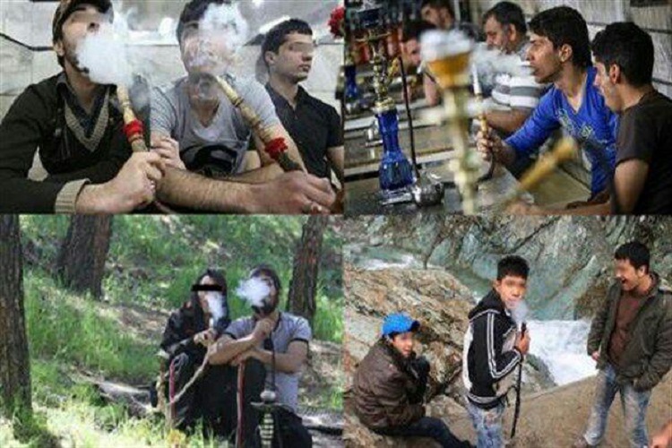 لبخند مرگ به جوانان قلیانی/ زنگ خطر در دهدشت به صدا در آمده است