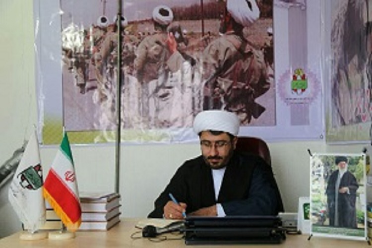 حجت&zwnj;الاسلام کمال جهانبخشی، مسئول نشر آثار و ارزش&zwnj;های مشارکت روحانیت اداره&zwnj;کل حفظ آثار و نشر ارزش&zwnj;های دفاع مقدس کهگیلویه&zwnj;وبویراحمد 