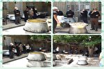 توزیع بیش از ۱۳۰۰ پرس غذای گرم از محل اجرای نیات واقفین خوی