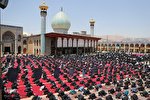 مراسم عزاداری عاشورای حسینی در حرم مطهر حضرت شاهچراغ(ع)