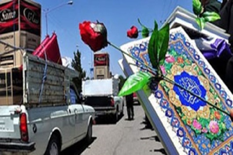 اهدای جهیزیه به نوعروسان مددجو کمیته امداد