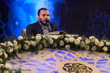 فیلم | قرائت «امیرحسین رحمتی» در مسابقات بین‌المللی قرآن