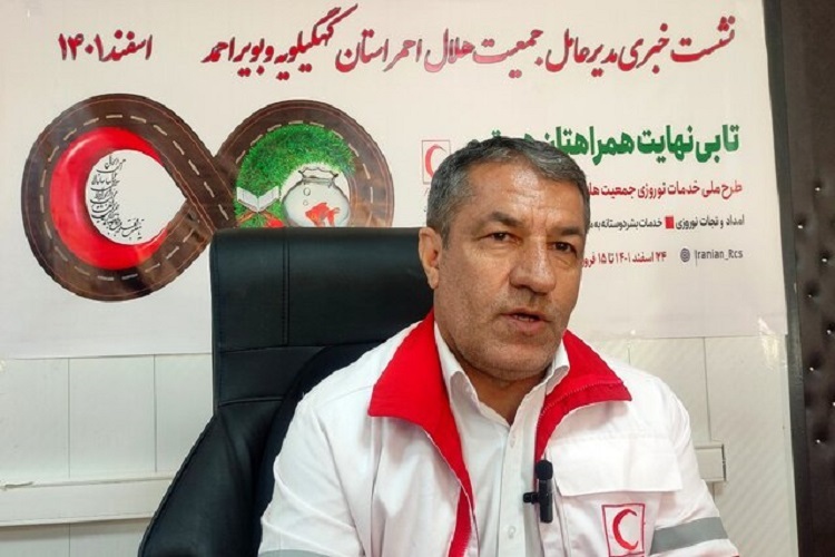 کاظم فلاحی‌دوست، مدیرعامل جمعیت هلال احمر استان کهگیلویه‌وبویراحمد