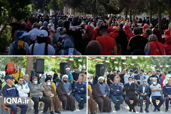 عکس | همایش پیاده‌روی «یادواره غدیر» در البرز