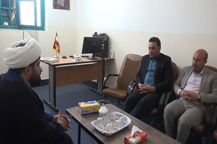  دیدار رئیس اداره فرهنگ و ارشاد اسلامی کهگیلویه با امام جمعه دیشموک 