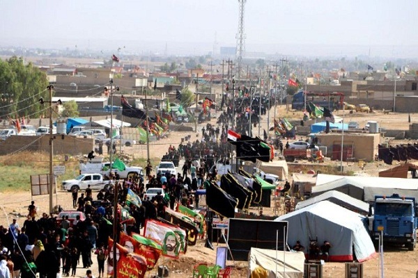 راهپیمایی عاشورایی در منطقه سنی‌نشین موصل عراق
