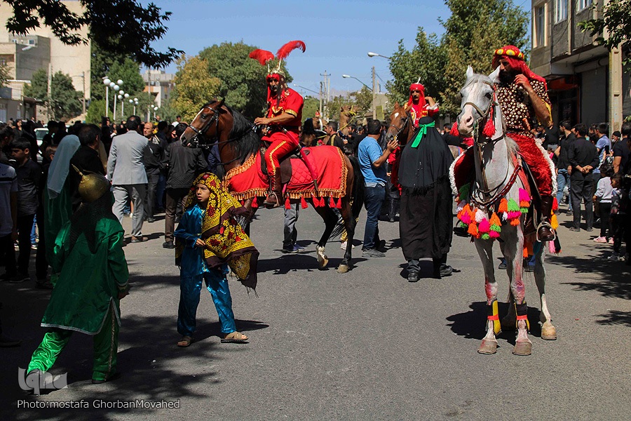 آیین سنتی شبیه‌خوانی اربعین حسینی در اهر