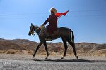 سوارکاران خراسان شمالی در راه مشهد