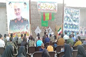 یادواره شهدای سرفاریاب برگزار شد