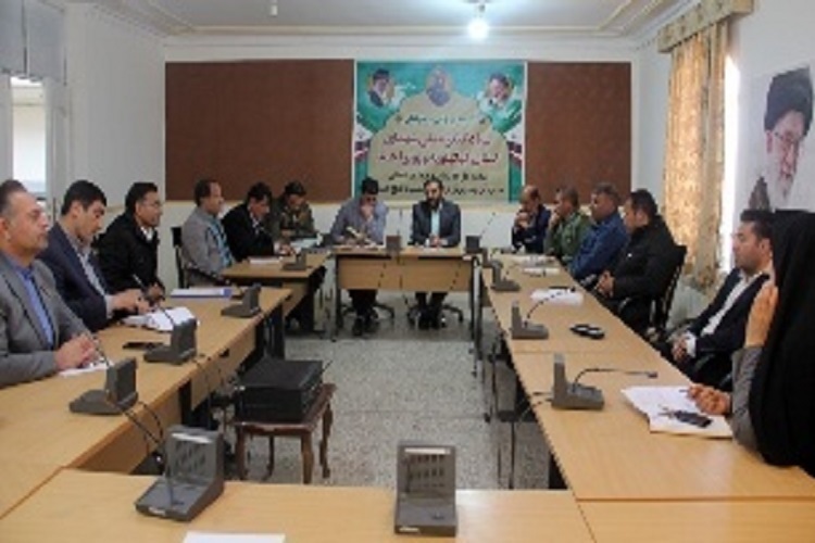 نشست هماهنگی کنگره ملی شهدای ورزشکار استان