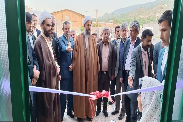 آئین بهره‌برداری از حسینیه و مسجد المهدی(عج)