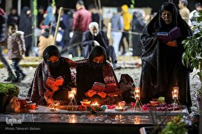 شب قدر در امامزاده عقیل(ع) اسلام‌شهر