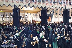 برگزاری همایش شیرخوارگان حسینی در ساری + عکس