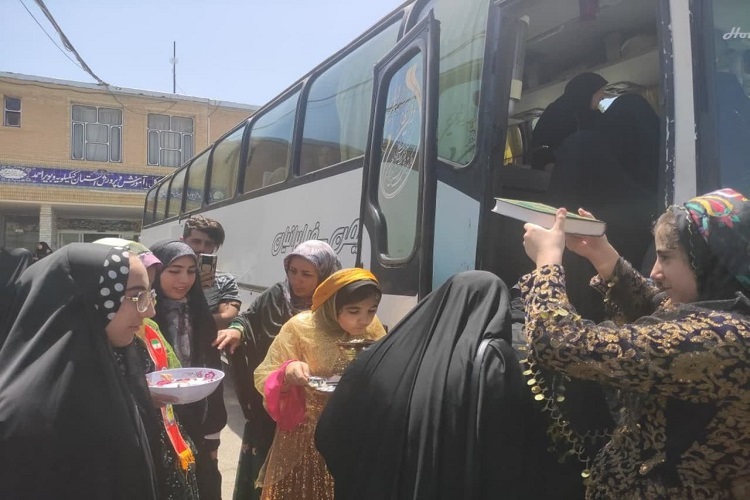 اعزام دانش آموزان مشهد مقدس