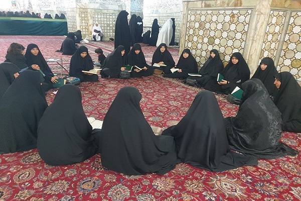 حفاظ جامعةالقرآن به اردوی مشهد اعزام شدند + عکس