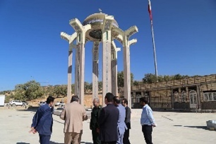 بازید مسئولان استان از یادمانهای شهدای گمنام یاسوج بازید مسئولان استان از یادمانهای شهدای گمنام یاسوج