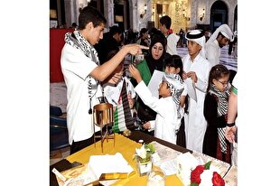 استقبال گسترده از پویش «قدس هویت من است» در قطر