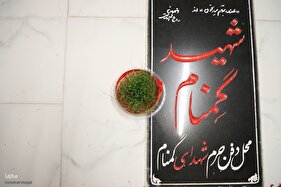 تحویل سال نو در گلزار شهدای وادی رحمت تبریز