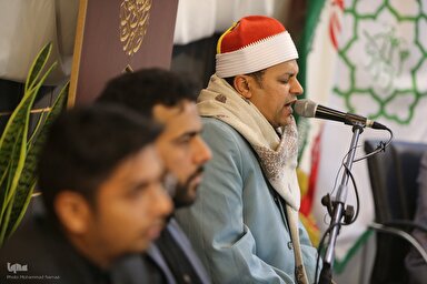 فیلم | تلاوت «احمد شحات» در دومین محفل انس غرفه «آیات ابراهیمی»