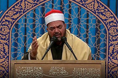 فیلم | ابتهال‌خوانی «جابین» در حضور رهبر معظم انقلاب