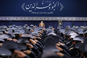 دیدار جمعی از فرماندهان نیروی هوایی با مقام معظم رهبری