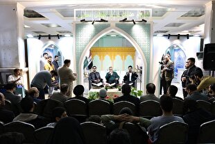 برپایی جلسه بین‌المللی تلاوت با حضور داوران «محفل» در نمایشگاه قرآن + عکس