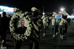 عکس | استقبال از پیکر شهید حسین امیر عبداللهیان در فرودگاه مشهد