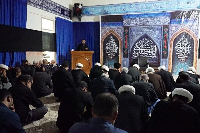 عکس | مراسم عزاداری سیدالشهدا(ع) در بیت نماینده ولی‌‌ فقیه در لرستان