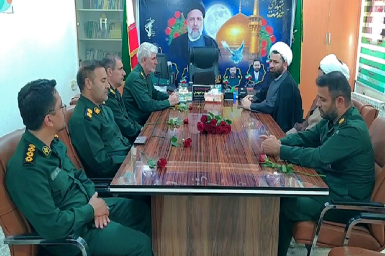 دیدار امام جمعه دهدشت با فرمانده سپاه کهگیلویه