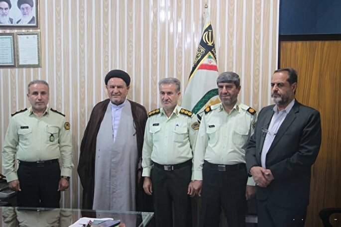 دیدار نایب رئیس اول کمیسیون اصل 90 با فرمانده انتظامی کهگیلویه