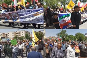 راهپیمایان شهرکردی حملات رژیم صهیونیستی را محکوم کردند