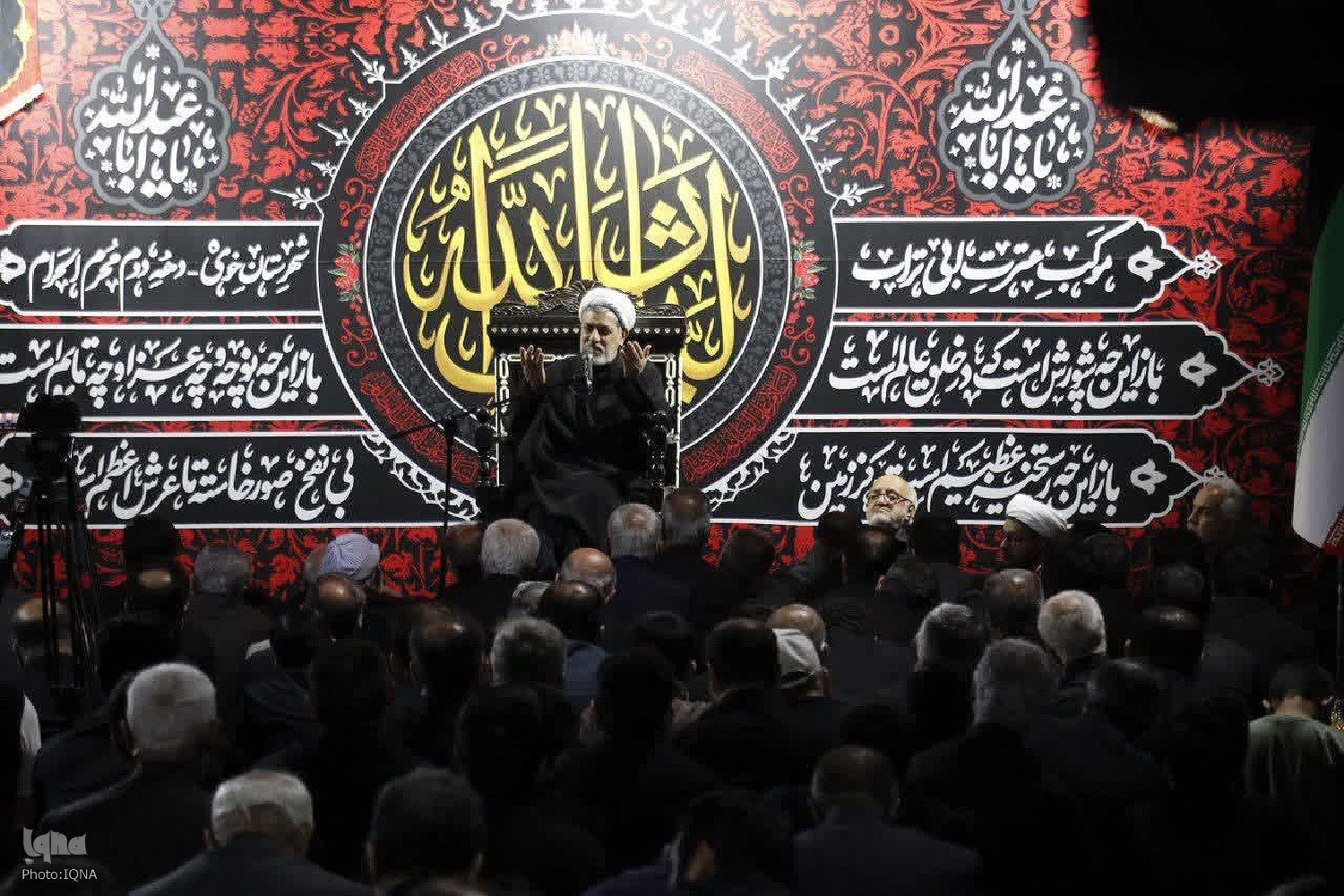 اولین شب از مراسم عزاداری دهه دوم محرم در خوی‎